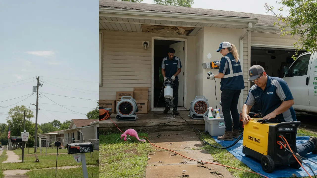 Storm Damage Water Removal in Cromwell, IN near me
